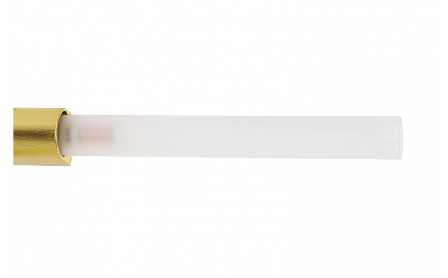 Expo Lampa wisząca CANDELABR 6 złota - aluminium, szkło