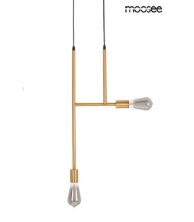 Expo MOOSEE lampa wisząca RIVA 2 złota