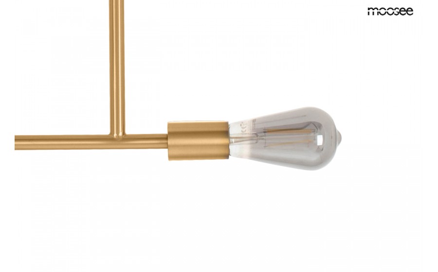 Expo MOOSEE lampa wisząca RIVA 2 złota