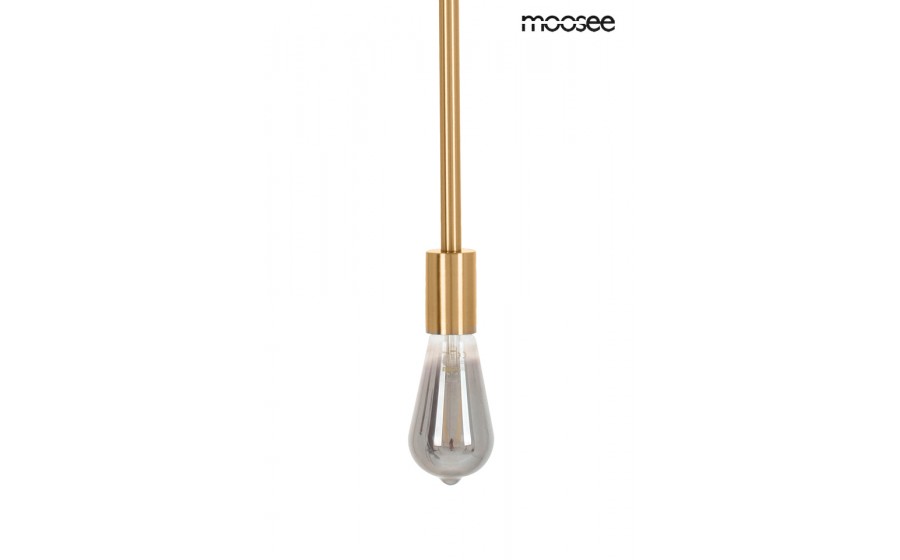Expo MOOSEE lampa wisząca RIVA 2 złota
