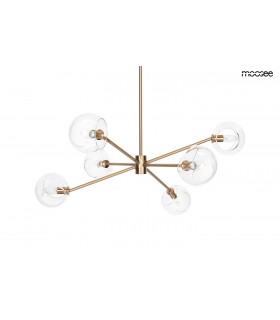 Expo MOOSEE lampa wisząca AURA 6 złota