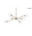 Expo MOOSEE lampa wisząca AURA 6 złota