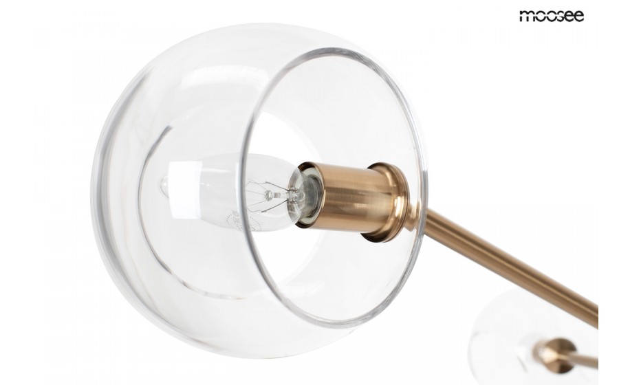 Expo MOOSEE lampa wisząca AURA 6 złota