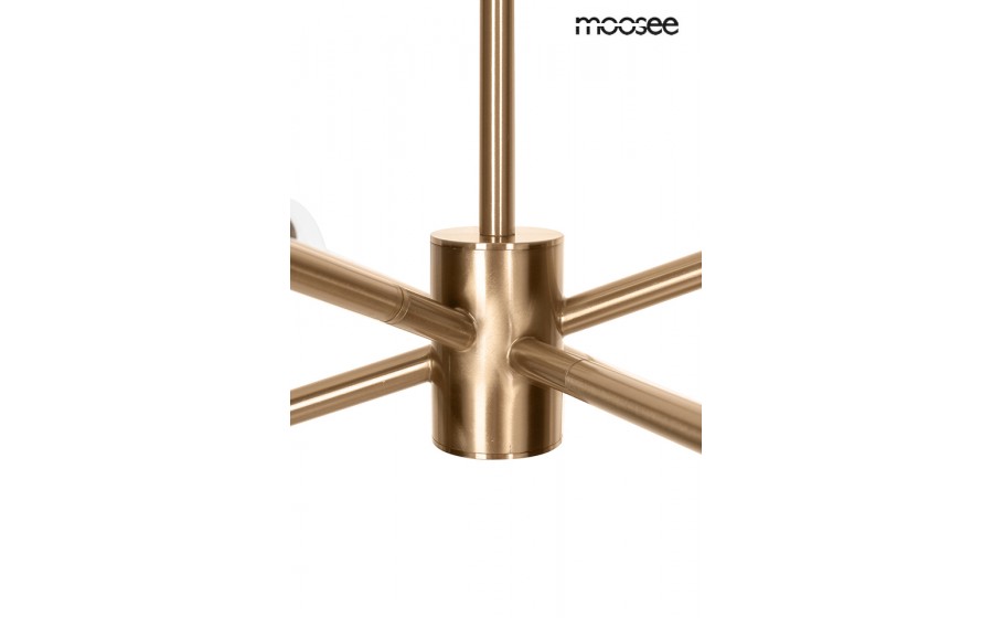 Expo MOOSEE lampa wisząca AURA 6 złota