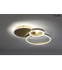 Expo MOOSEE lampa sufitowa / plafon RINGS 3 złota