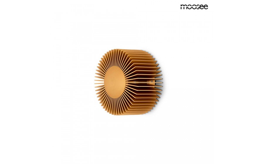 Expo MOOSEE lampa ścienna SUNNY złota