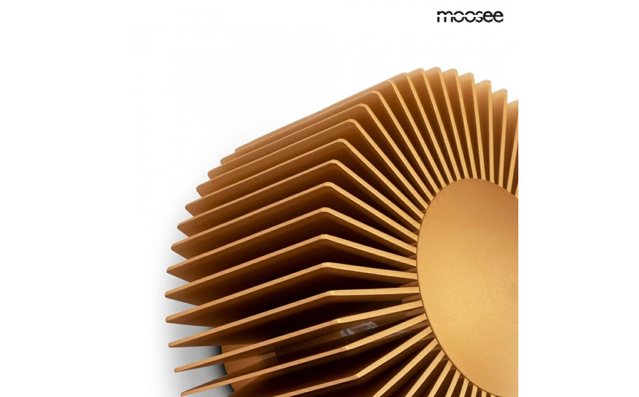 Expo MOOSEE lampa ścienna SUNNY złota