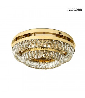 Expo MOOSEE lampa sufitowa / plafon SAVOY 2  złota