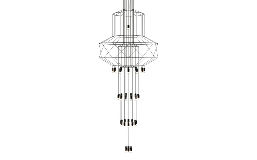 Expo Lampa wisząca FLUSSO 43 czarna