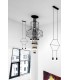 Expo Lampa wisząca FLUSSO 43 czarna