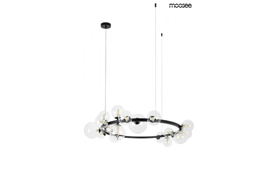 Expo MOOSEE lampa wisząca ALURE 120 czarna