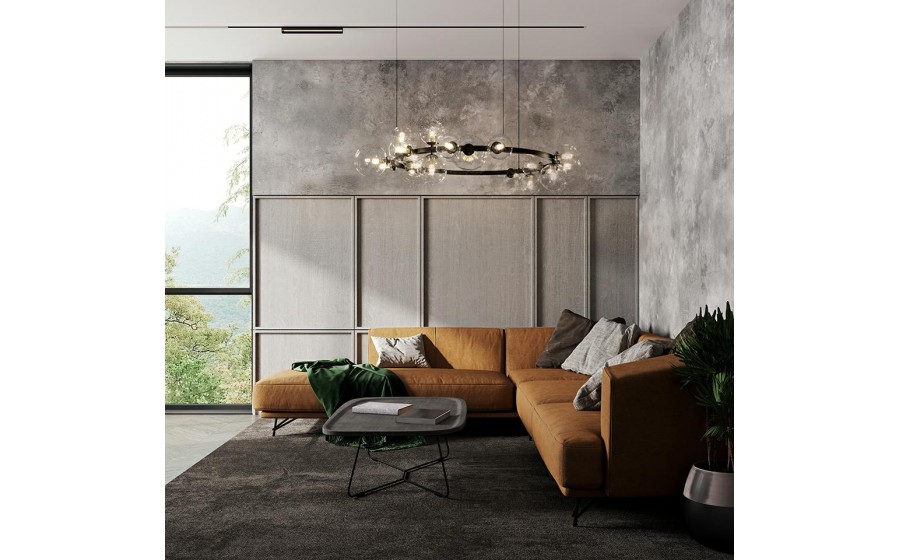 Expo MOOSEE lampa wisząca ALURE 120 czarna