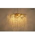MOOSEE, lampa wisząca, RIVIERA 80 złota, przezroczyste klosze, ekskluzywna oprawa, eleganckie oświetlenie, nowoczesny design,