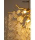 MOOSEE, lampa wisząca, RIVIERA 80 złota, przezroczyste klosze, ekskluzywna oprawa, eleganckie oświetlenie, nowoczesny design,