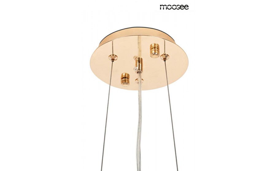 Expo MOOSEE lampa wisząca RIVIERA 80 złota /  clear