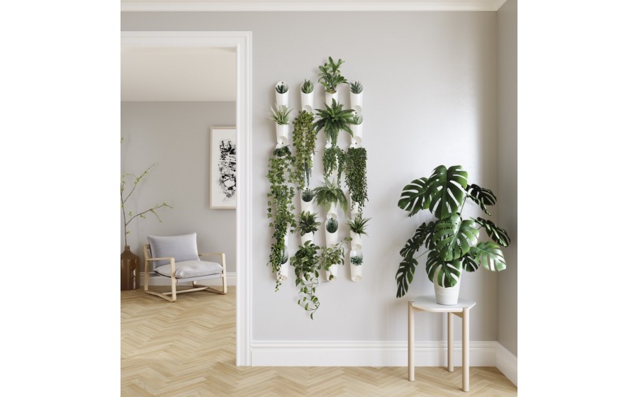Expo UMBRA kwietnik FLORALINK biały