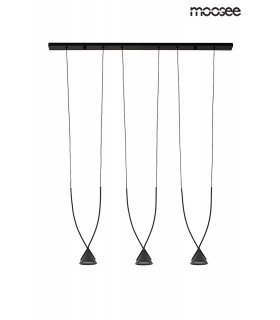 Expo MOOSEE lampa wisząca ATLAS 3 czarna