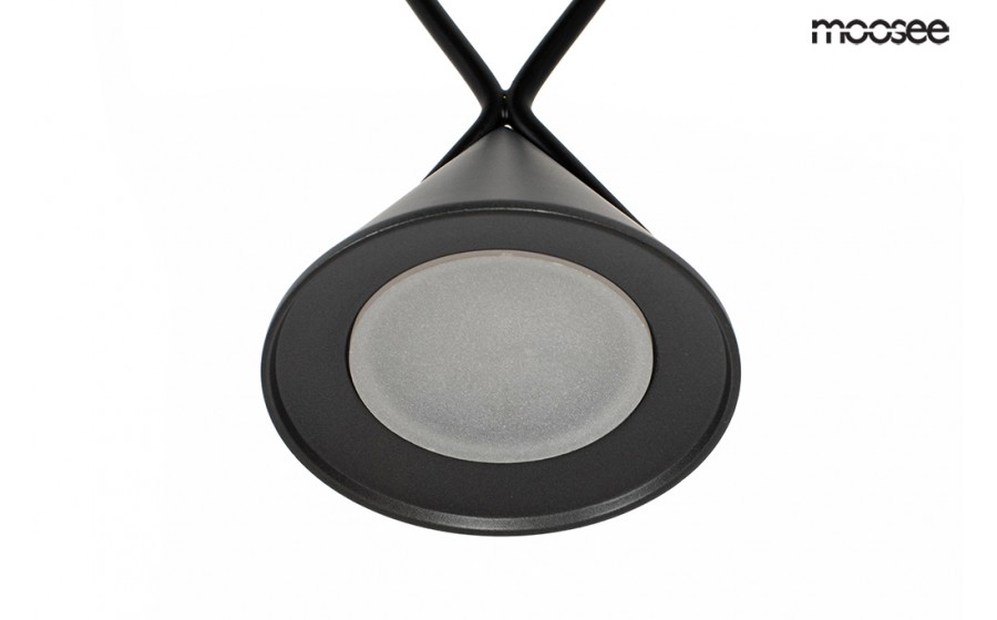 Expo MOOSEE lampa wisząca ATLAS 3 czarna