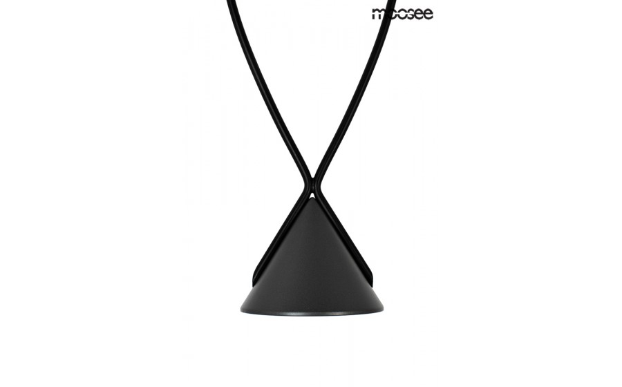 Expo MOOSEE lampa wisząca ATLAS 3 czarna