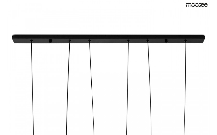 Expo MOOSEE lampa wisząca ATLAS 3 czarna
