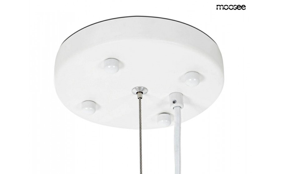 Expo MOOSEE lampa wisząca NEST 120 biała