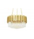Expo Lampa wisząca IMPERIAL GOLD 60 - stal, kryształ
