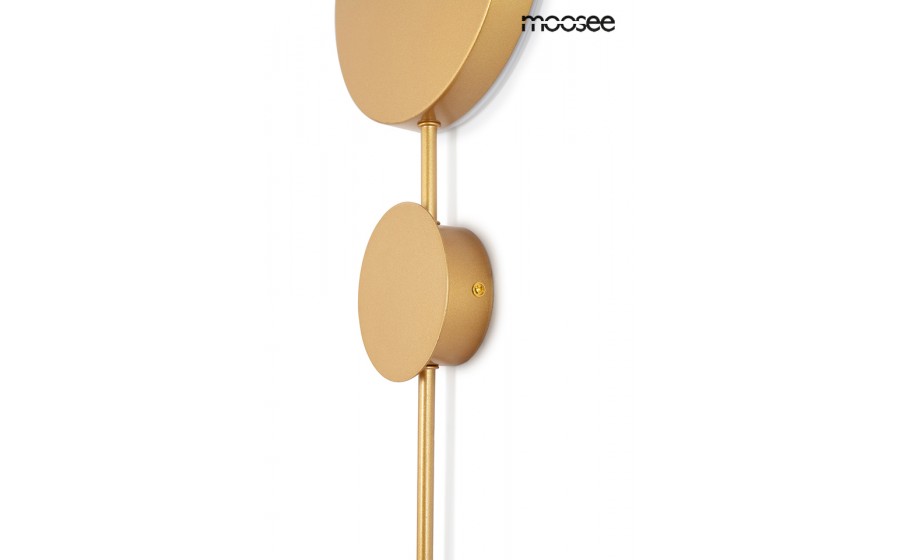 Expo MOOSEE lampa ścienna SHADOW 2 złota