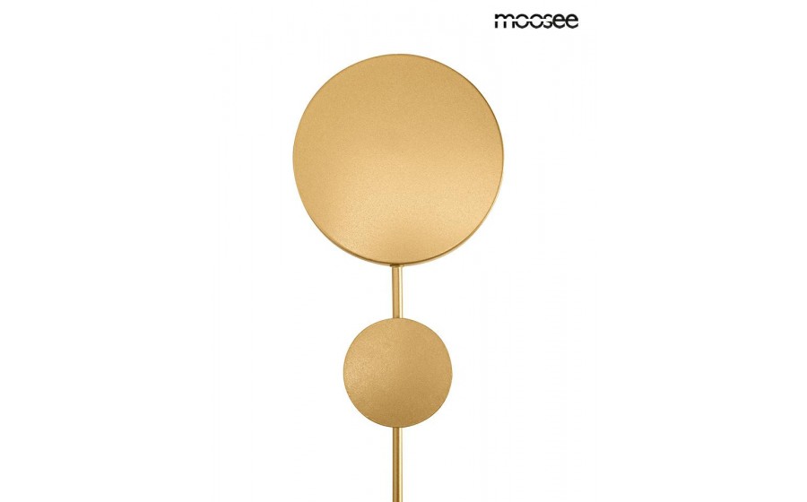 Expo MOOSEE lampa ścienna SHADOW 2 złota