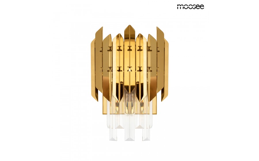 Expo MOOSEE lampa ścienna MAJESTIC złota
