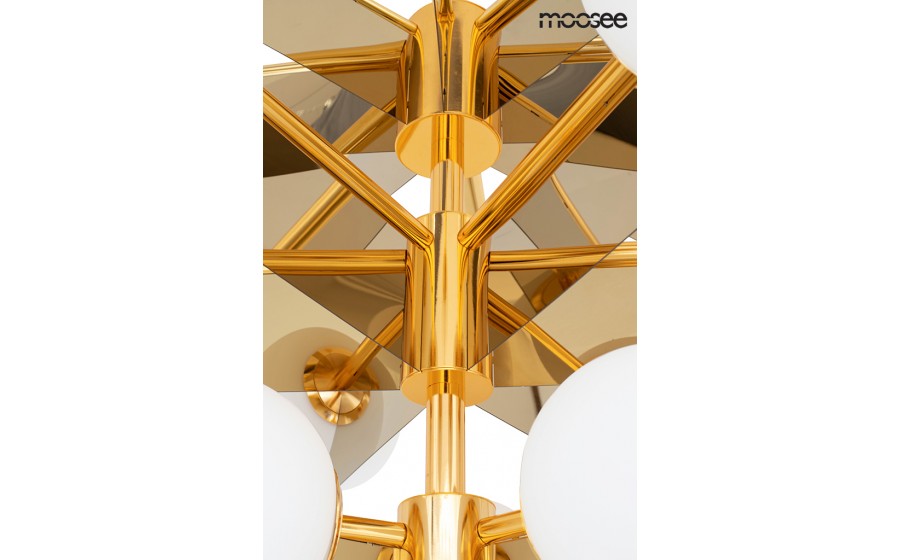 Expo MOOSEE lampa wisząca SOLEI złota