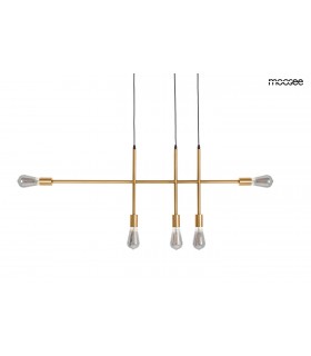Expo MOOSEE lampa wisząca RIVA 5 złota