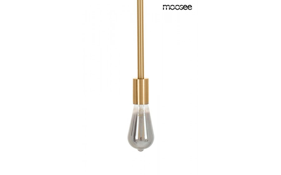 Expo MOOSEE lampa wisząca RIVA 5 złota