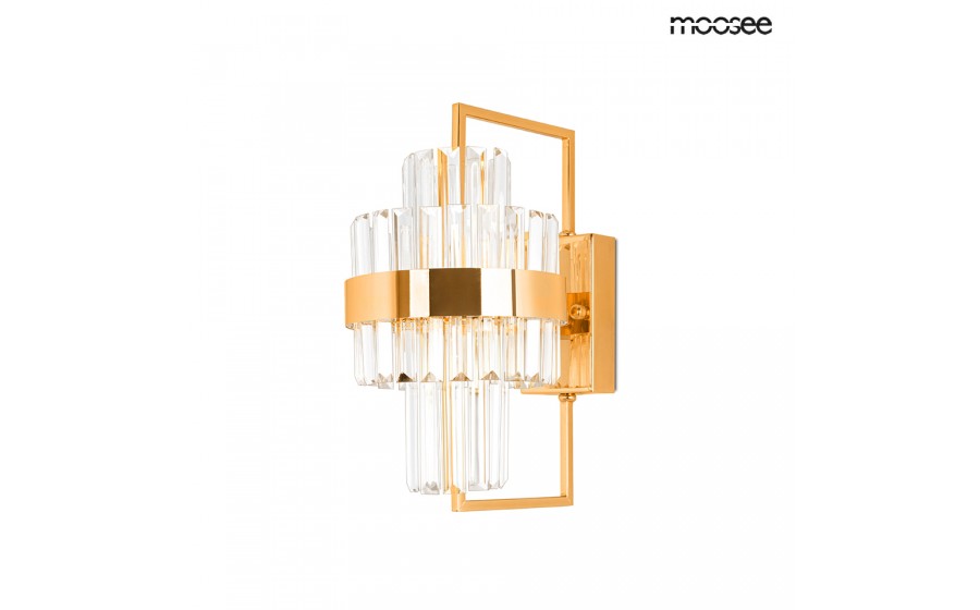 Expo MOOSEE lampa ścienna IMPERO złota