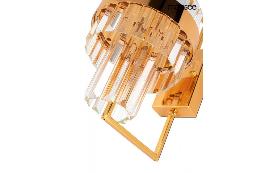 Expo MOOSEE lampa ścienna IMPERO złota