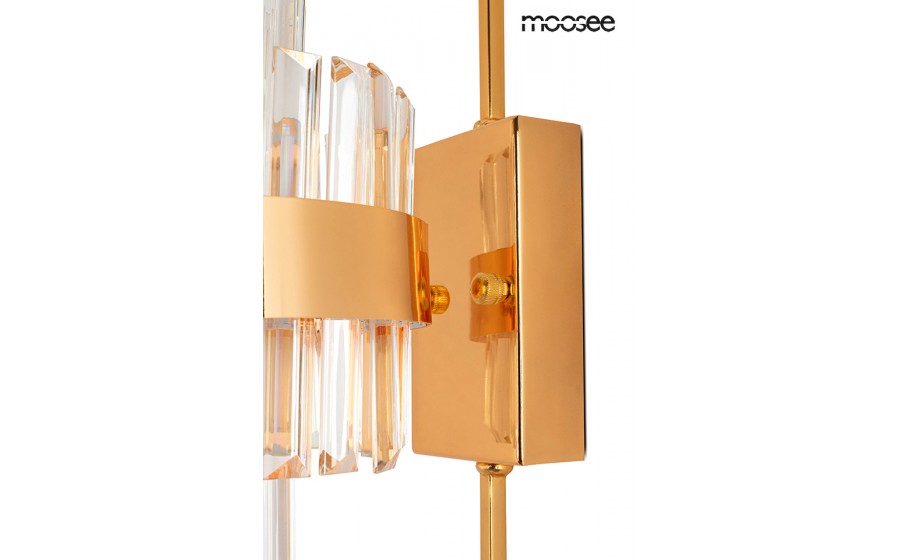 Expo MOOSEE lampa ścienna IMPERO złota