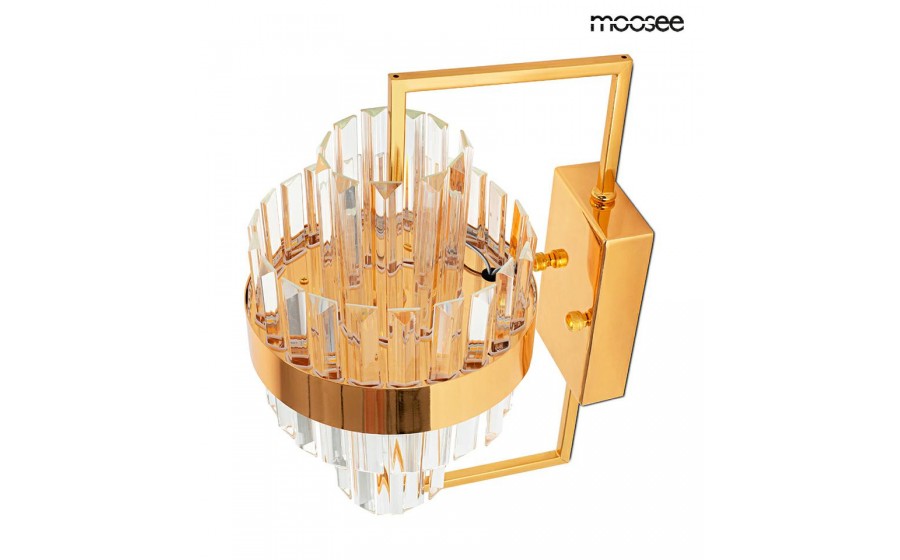 Expo MOOSEE lampa ścienna IMPERO złota