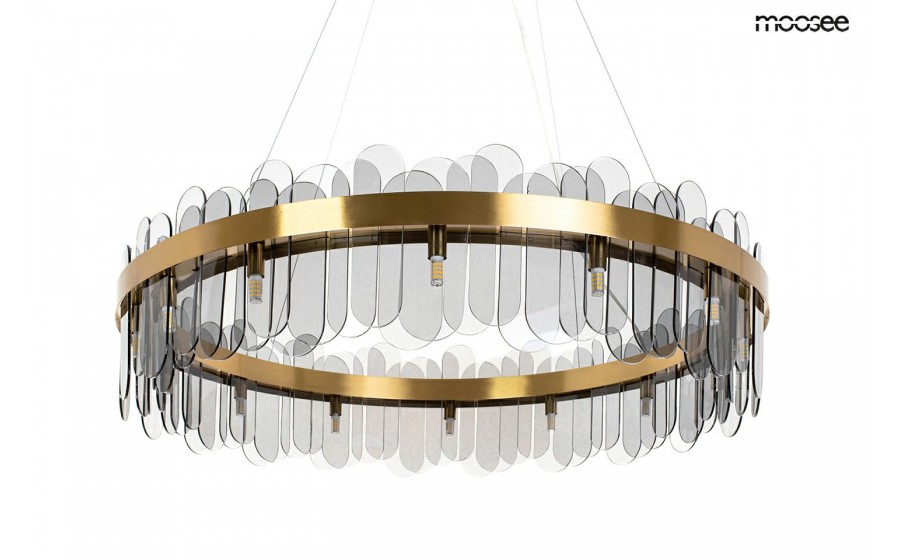 Expo MOOSEE lampa wisząca NEMO 100 złota