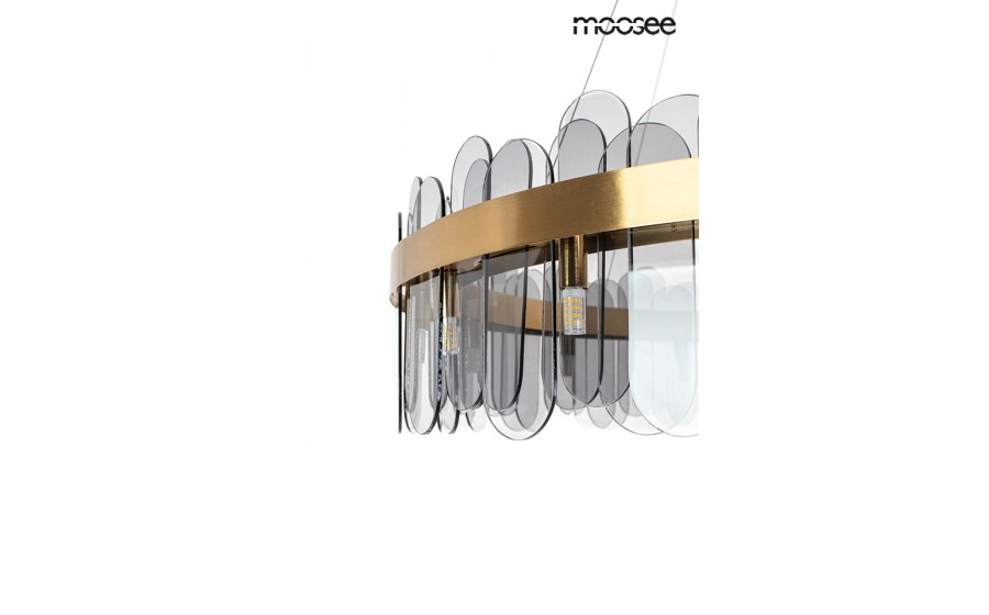 Expo MOOSEE lampa wisząca NEMO 100 złota