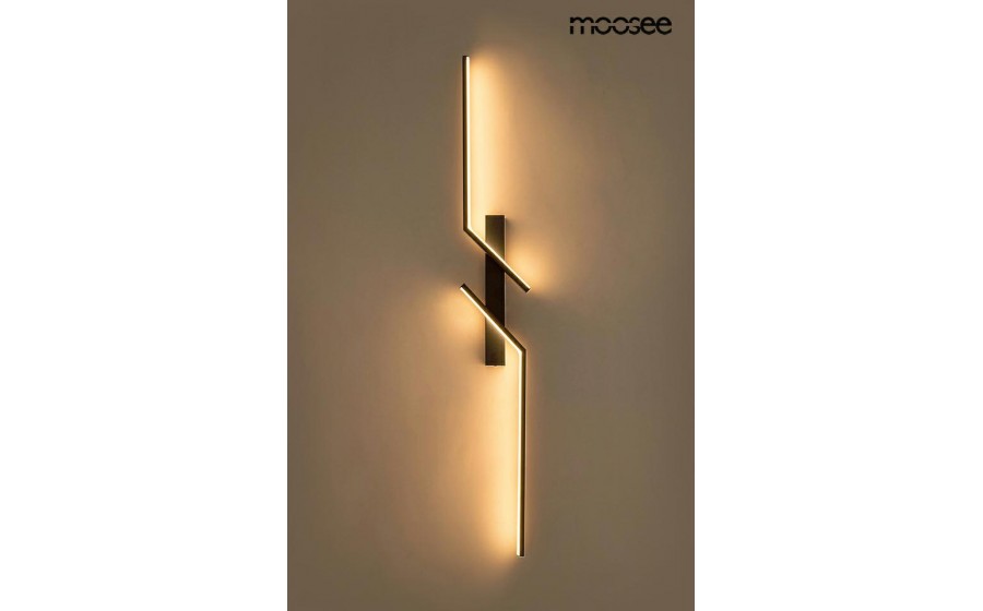 Expo MOOSEE lampa ścienna MAISON 100 czarna