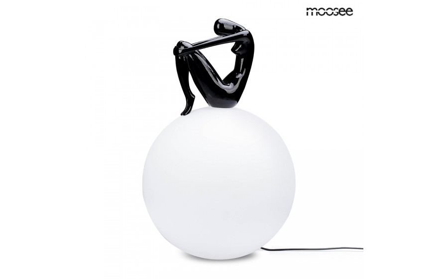 Expo MOOSEE lampa stołowa UOMO 35 czarna