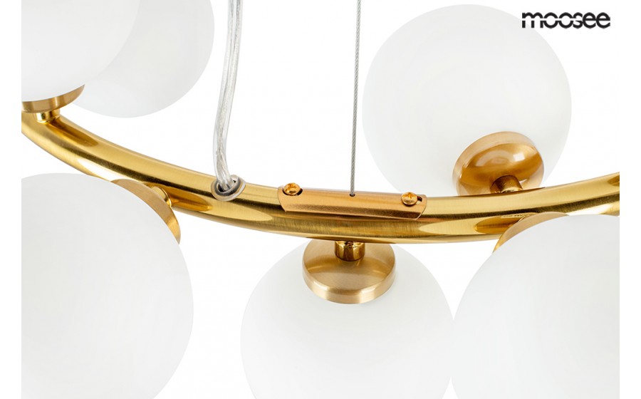 Expo MOOSEE lampa wisząca COSMO 72 złota