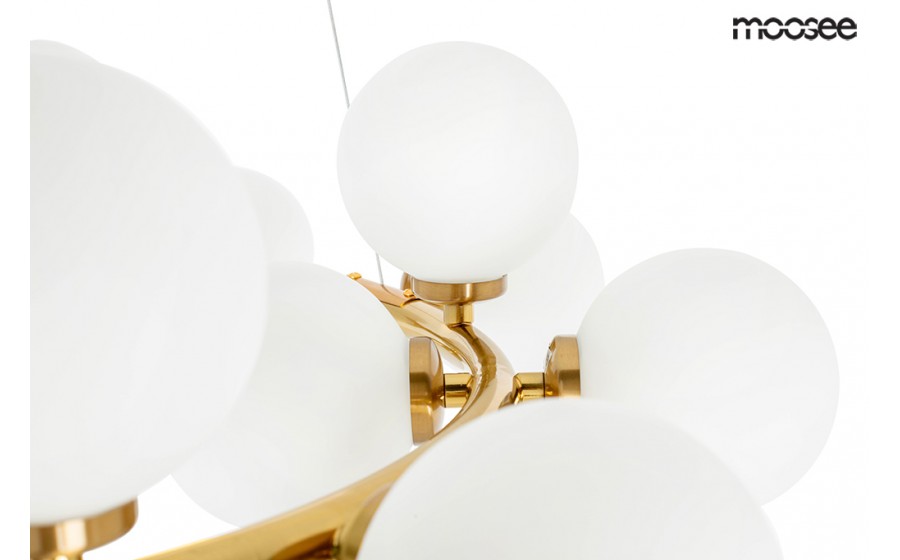 Expo MOOSEE lampa wisząca COSMO 72 złota