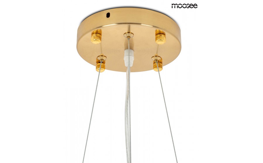 Expo MOOSEE lampa wisząca COSMO 72 złota