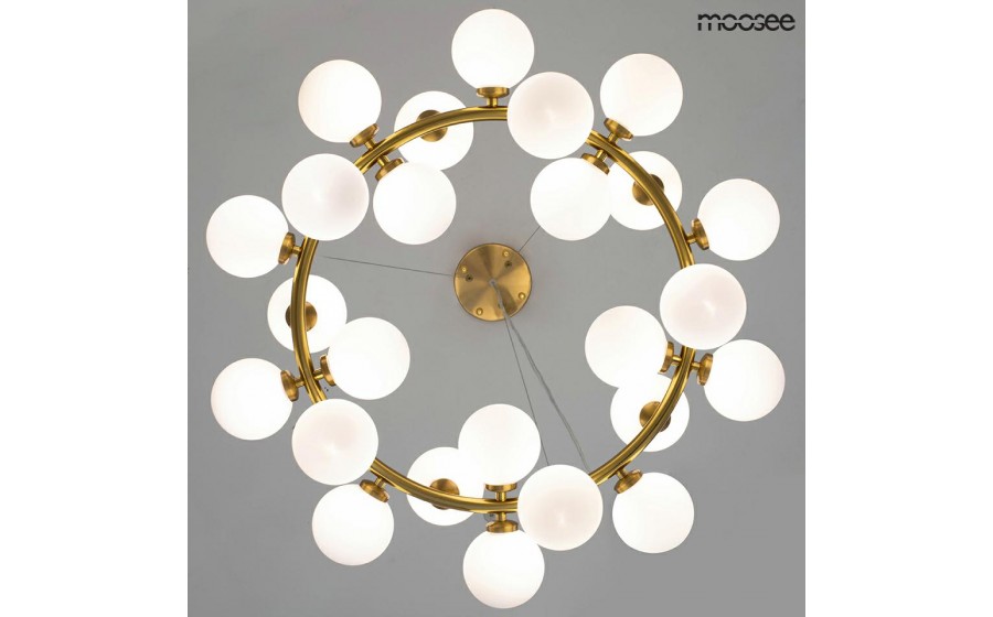 Expo MOOSEE lampa wisząca COSMO 72 złota