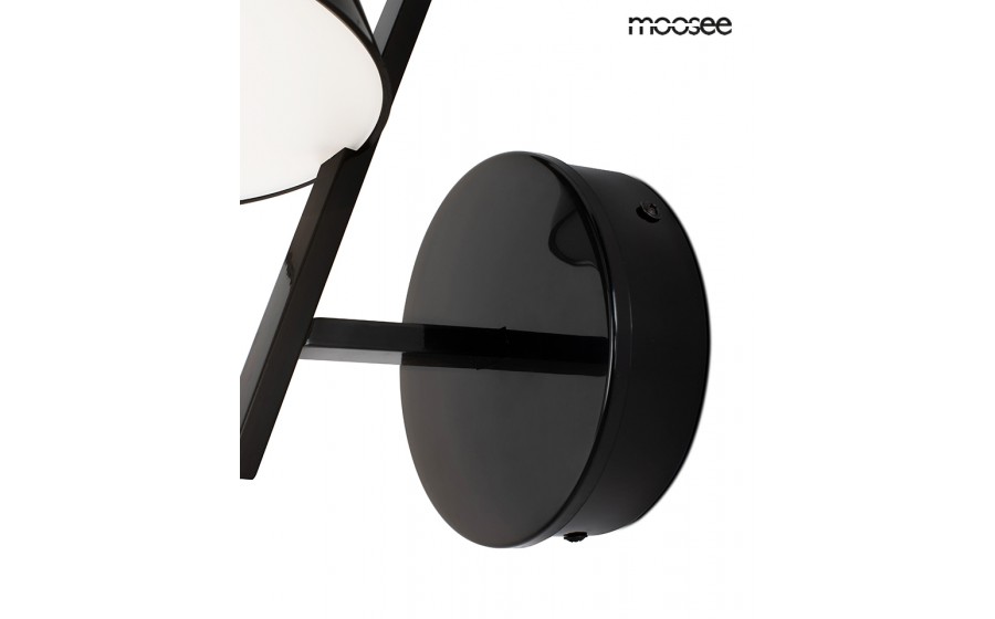 Expo MOOSEE lampa ścienna MAGO czarna