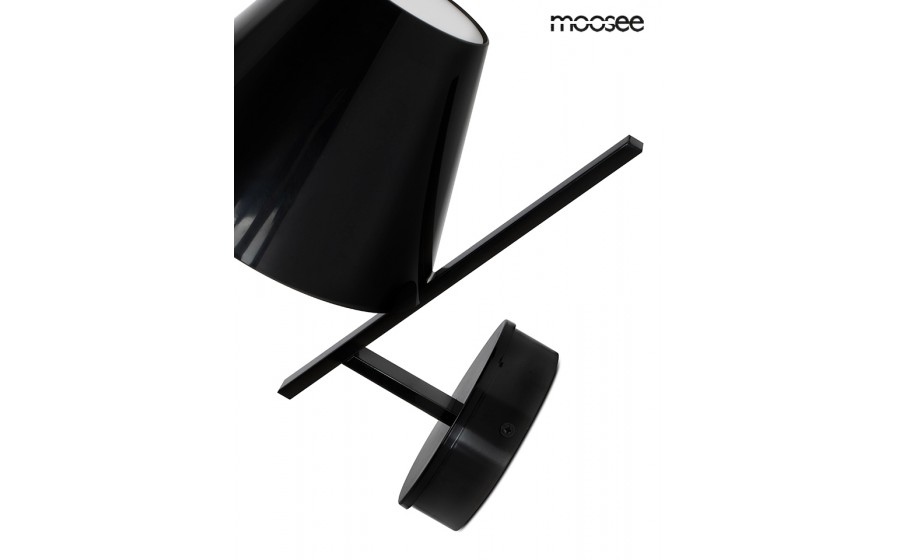 Expo MOOSEE lampa ścienna MAGO czarna