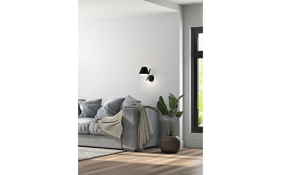 Expo MOOSEE lampa ścienna MAGO czarna