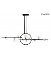 Expo MOOSEE lampa wisząca ALURE LINE TWIN 120 czarna