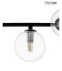 Expo MOOSEE lampa wisząca ALURE LINE TWIN 120 czarna