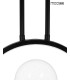 Expo MOOSEE lampa wisząca ALURE LINE TWIN 120 czarna